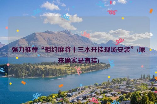 强力推荐“相约麻将十三水开挂现场安装”(原来确实是有挂)