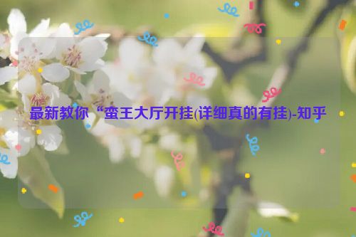 最新教你“蛮王大厅开挂(详细真的有挂)-知乎