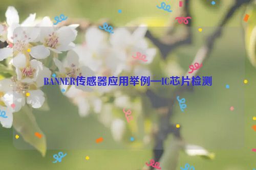 BANNER传感器应用举例—IC芯片检测