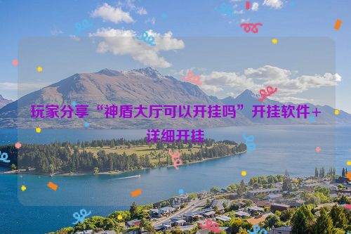 玩家分享“神盾大厅可以开挂吗”开挂软件+详细开挂