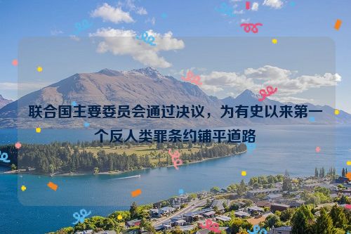 联合国主要委员会通过决议，为有史以来第一个反人类罪条约铺平道路